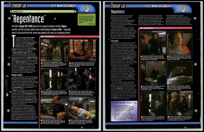£1.49 • Buy Repentance - Voyager - Star Trek Fact File Page