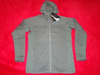 NWT Orvis Pro Mens Size Small Polartec Power Stretch Fleece Gray Hoodie  • $96.99