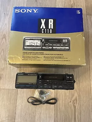 Sony Car Cassette Player XR-C110 Vintage Car Stereo Fm/Am Radio Detachable Face • $150