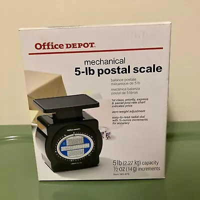 Office Depot Mechanical 5-lb Postal Scale • $6