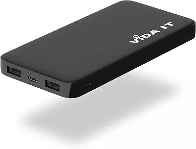 Vida IT VDuo 10000mAh Power Bank Battery Pack Portable Charger For IPhone Heated • £29.99