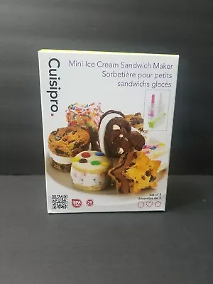 $9.60 • Buy Cuisipro Mini Ice Cream Sandwich Maker