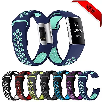 NEW Fitbit Charge 2 Soft Silicone Replacement Spare Sport Band Bracelet Strap AU • $13.99