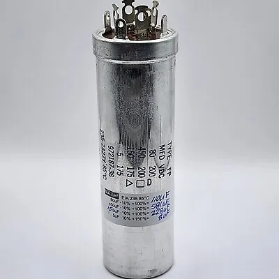 Mallory RCA Section Capacitor 80/450/150/5uF-200/200/175/175Volts • Fully Tested • $29.99