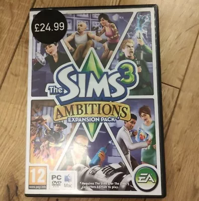 £5.99 • Buy The Sims 3: Ambitions Expansion Pack For PC, DVD-ROM And Apple Mac - Complete