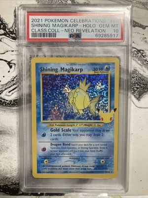 $59.99 • Buy Shining Magikarp Holo 66/64 - Pokemon Celebrations Psa 10