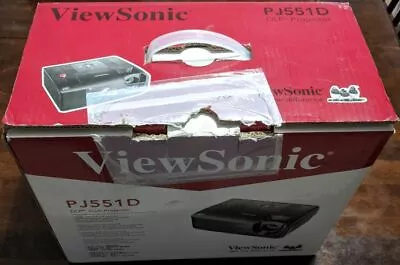 ViewSonic DLP Projector 2300 ANSI HD 1080i PJ551D  • $7.95