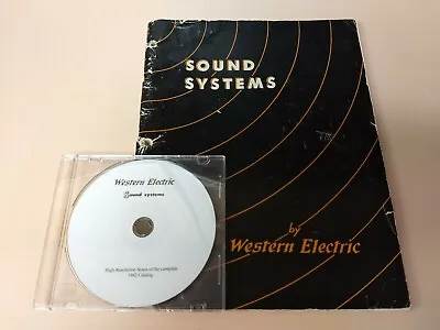 WESTERN ELECTRIC Sound Systems Catalog - 1947 Edition - On C/D Rom • $15