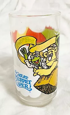 McDonald's Vintage 1981 The Great Muppet Caper! Souvenir Glass Drink Cup • $14