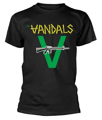 The Vandals Peace Thru Vandalism Black T-Shirt OFFICIAL • $22.14