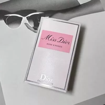 MISS DIOR ROSE N'ROSES EAU DE TOILETTE VIAL SPRAY FOR WOMEN 0.03 Oz SAMPLE SIZE! • $6.50