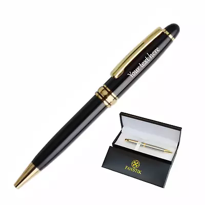 Customized Ballpoint Pen Elegant Engraved Pen. Luxury Metal Pen For Men Women. • $16.95