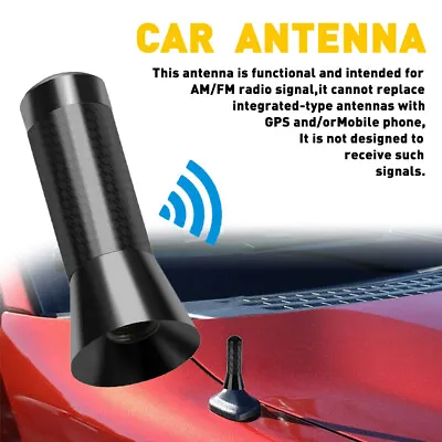 Car Bee-sting Short Small Stubby Black Alloy Ariel Aerial Arial Mast Antenna Uk • £6.99