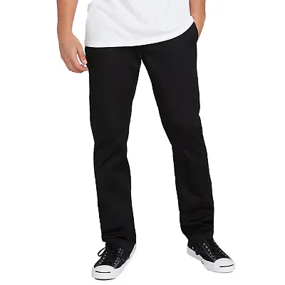 Volcom Men's Frickin Modern Stretch Black Pants Clothing Apparel Snowboarding... • $57.74