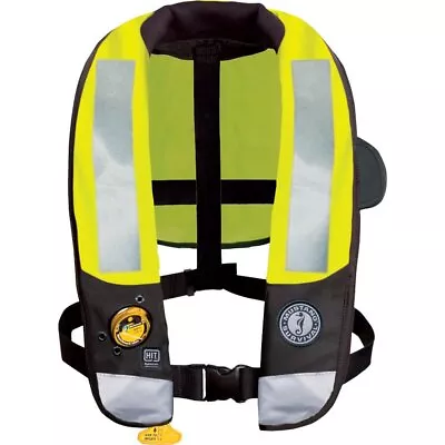 Mustang Survival HIT Inflatable Work Vest - Yellow/Green • $425.99