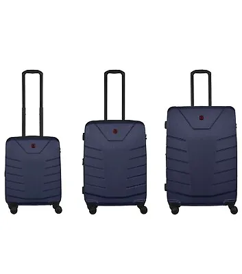 Wenger Pegasus Expandable 4-Wheel Luggage Set Of 3 - Blue (Small Medium And Lar • $929