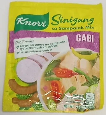 KNORR Sinigang Sa Sampalok Mix GABI Small Size (6 Packs X 22g) • $18.95