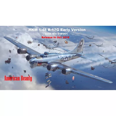 HK Models #01F001 1/48 B-17G Flying Fortress Early _Hong Kong Model 01F001 • $119