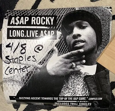 Asap Rocky.  Long Live Asap Poster Flat.  Used • $100