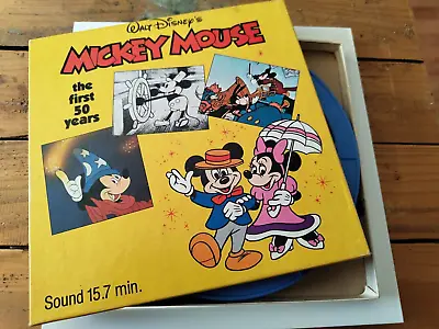 Walt Disney's Mickey Mouse The First 50 Years 400ft Reel • $12.45