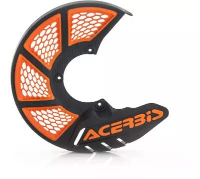 Acerbis X-Brake Disc Cover Black/Orange For MX Enduro Dirt Bike 2449495229 • $31.46