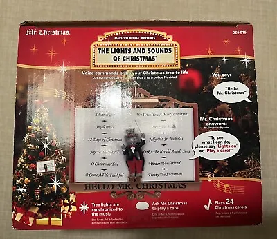 Mr. Christmas Maestro Mouse Lights & Sounds Of Christmas Voice Control Carol New • $68