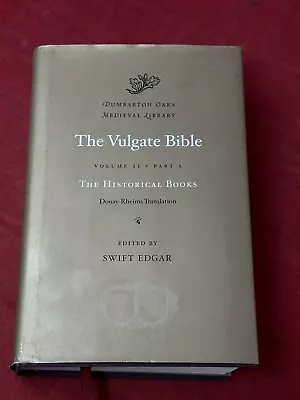 The Vulgate Bible Volume II Part A The Historical Books Kinney Hardcover Book • $31.96