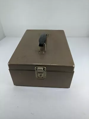 $22 • Buy Vintage~Rockaway Metal Products Corp. - Metal Locking File Box - With 2 Keys