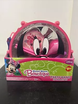 Disney Minnie 10-pc Party Band Set; Broken Drum; All Other Instruments OLD BOX • $20