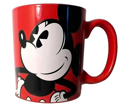 Disney Mug Mickey Mouse Red Coffee Cup • $10