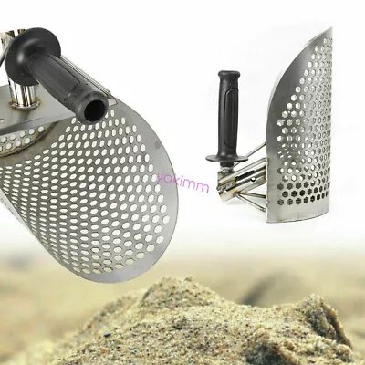 Metal Detector Scoop Beach Sand Scoop Sand Shovel Hunting Tool Stainless Steel • $53