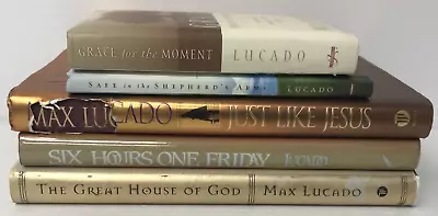 Max Lucado ~Lot Of 5 HB~ Devotionals And Christian Living~See Photos For Titles. • $15