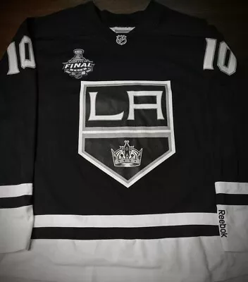 Los Angeles Kings Mike Richards Stanley Cup Final Reebok Jersey Adult Size (M) • $79.95