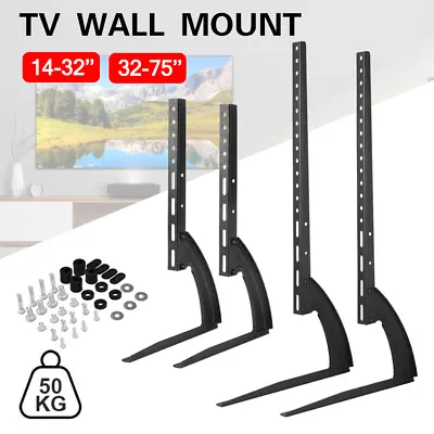 Tv Stand Base Tabletop Stand Vesa Tv Mount For Lcd Led Flat Tv New • $24.99