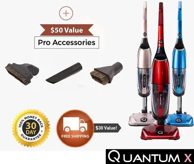 Quantum X Upright Water Vacuum Cleaner - No Filters Reduces Germs Wet/Dry Vac • $349