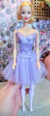 Vintage Purple Ballerina Barbie Doll • $11.99
