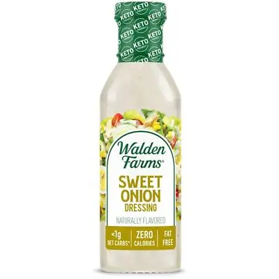 Walden Farms Dressing Calorie Free Jersey Sweet Onion 12 FO (Pack Of 6) • £45.77