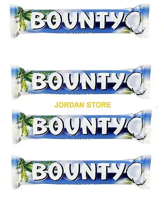 £17.84 • Buy X 4 Bounty Chocolate Bar With Coconut 57gm HALAL حلال