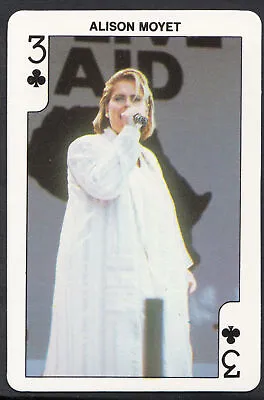 Dandy Gum Card - Rock'n Bubblegum Card - Pop Star - Alison Moyet • £2