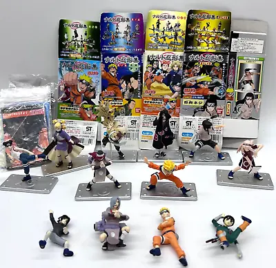 Bandai Naruto Shippuden Ningyou Rasengan Figure Lot Gaara Temari Sakura Rock Lee • $59.95
