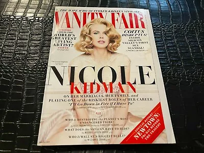 DECEMBER 2013 VANITY FAIR Vintage Fashion Magazine (UNREAD) NICOLE KIDMAN • $14.99