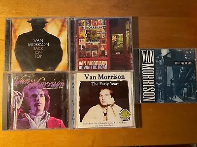 Van Morrison 5 Cd Lot - Early Years/ Brown Eyed Girl/ Down The Road/ Back On Top • $20