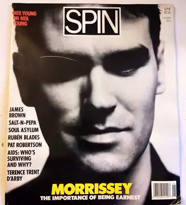 The Smiths Morrissey - Spin June 1988 Magazine • $5.99