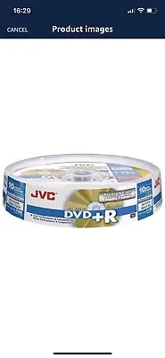 £5 • Buy JVC Dvd+r 4.7GB VPR47 - Pack Of 10