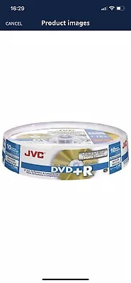 £5 • Buy JVC Dvd+r 4.7GB VPR47 - Pack Of 10