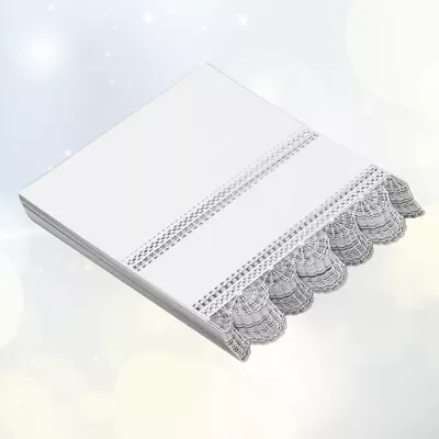  50pcs Place Cards Wedding Place Cards Hollow Place Cards Lace Stereo Table • £11.75