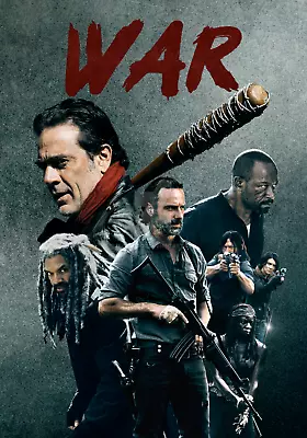 New The Walking Dead Movie Poster Horror Premium Art Print Size A5-a1 • $30