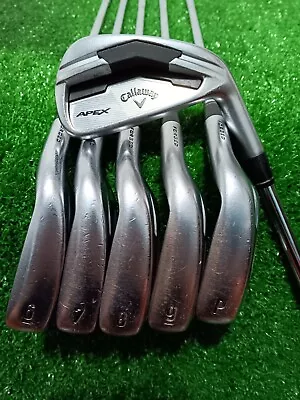 Callaway Apex Forged Iron Set 5 Through P.W. XP 95 Regular Flex Steel Men's R.H. • $336.70