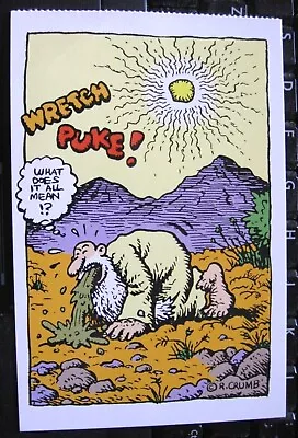 R Crumb 2002 Postcard #165 Mr Natural Kitchen Sink Free Ship • $6.07