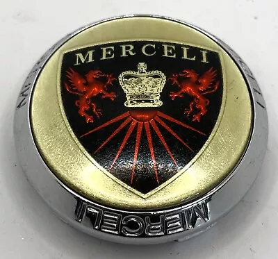 C-002 Merceli Black / Chrome Wheel Center Cap • $29.93